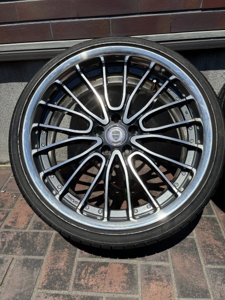 SCHWERT WORK 5穴 20x8.5JJ +20 PCD114.3 深リム5ミリ程度 1本拍卖