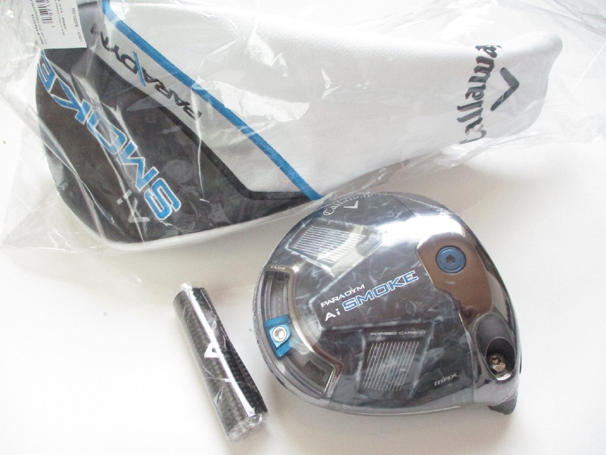 新品 日本仕様 キャロウェイ PARADYM AI SMOKE MAX パラダイム AIスモーク マックス 10.5度 ヘッド単体 HC付拍卖