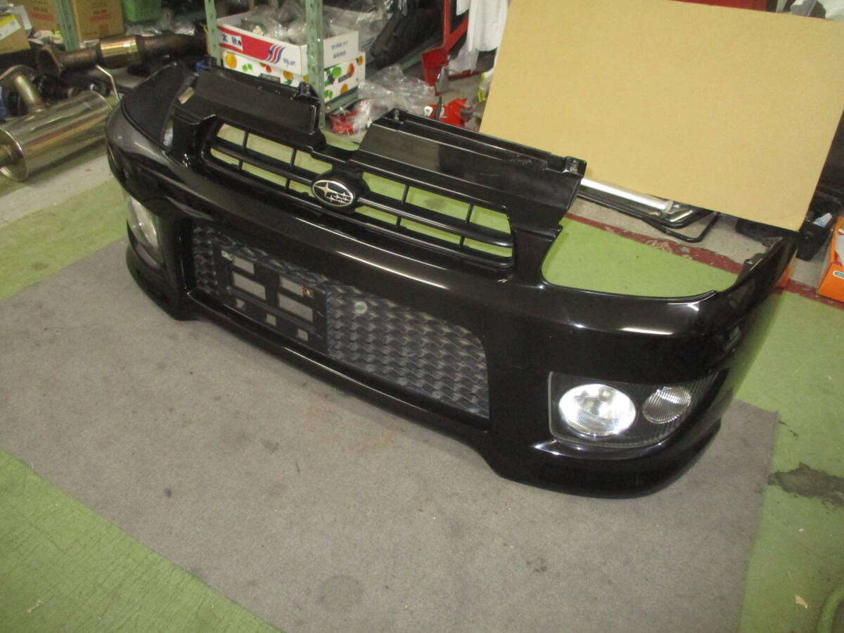 RA1プレオ RS D型 フロントバンパー(フォグ付) 黒/839拍卖
