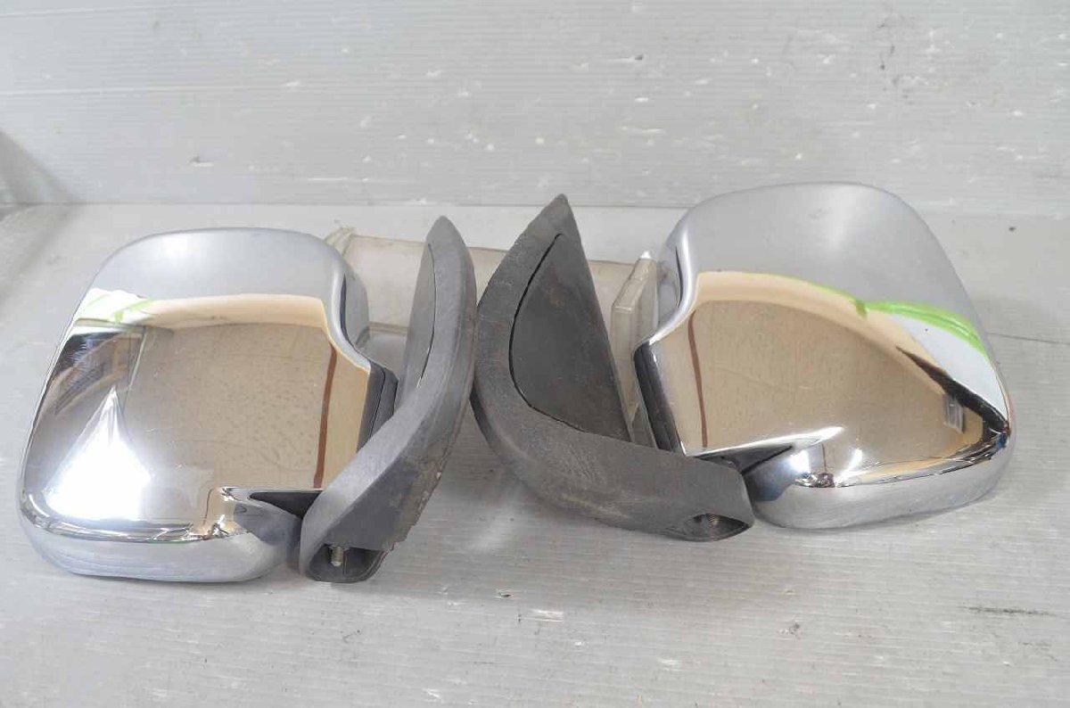 アトレーワゴン カスタム 前期(S230G S220G) 純正 動作保証 ドアミラー 左右 セット 手動 メッキ 右 左 / 87910-97509 k084003拍卖
