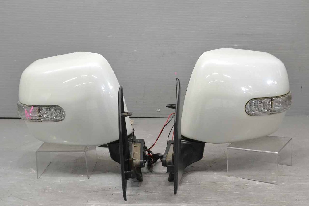 ワゴンR RR 後期(MH21S) 純正 動作保証 ドアミラー 左右 セット 5P+2P ウィンカー付 右 左 Z7T/84701-58J00-Z7T k083879拍卖