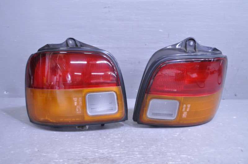 ミラ 前期(L502S L512S) 純正 イチコー 動作保証 テールライト 左右セット テールランプ 右左 7385 /81550-87295 k088617拍卖