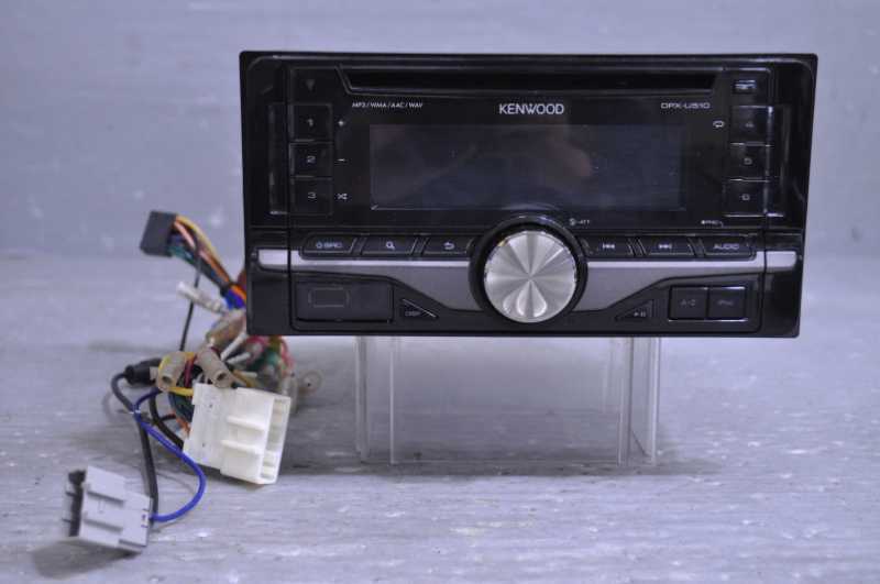 セレナ Sハイブリッド 後期(HC26) 社外 KENWOOD ケンウッド 破損無 取付OK 動作保証 オーディオデッキ CD/FM AM CD DPX-U510 k091173拍卖