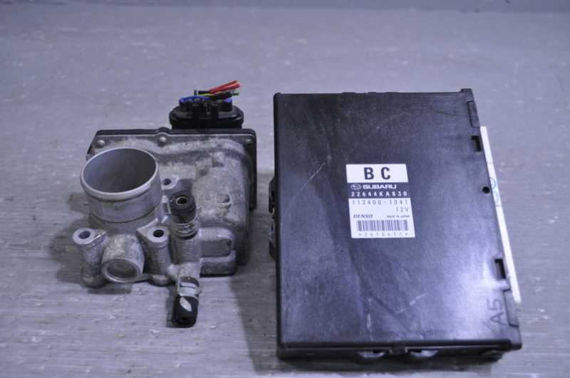 ステラカスタム 前期(RN1) 純正 デンソー 動作保証 スロットルボディ エンジンコンピューター 112400-1041/16112KA010 22644KA830 k091154拍卖