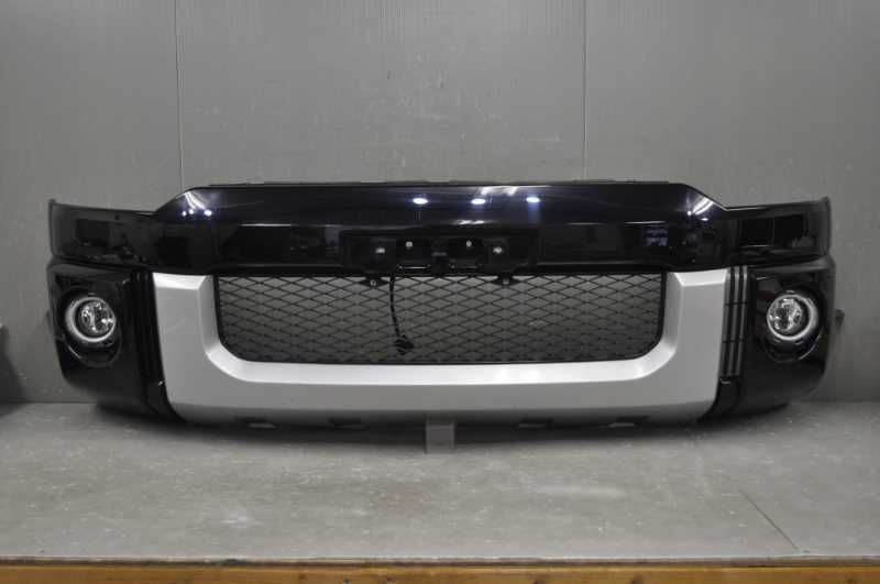 デリカ D5 シャモニー (CV5W CV1W) H.20 純正 フロントバンパー フォグランプ Fバンパー X24 黒 ブラック s014725拍卖