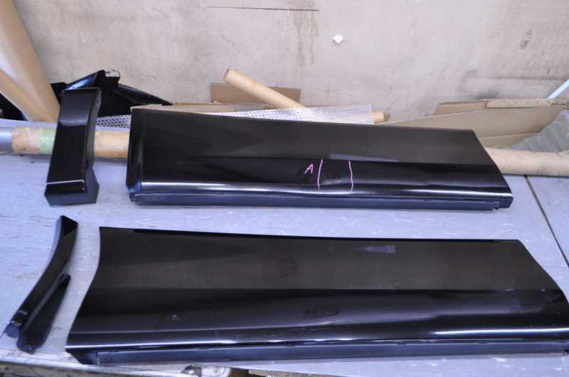 ヴェルファイア 24Z 前期(ANH20 GGH20) 純正 破損無 右 プロテクター 前後 セット 202/76903-58030-C0 76905-58030-C0 k078341拍卖