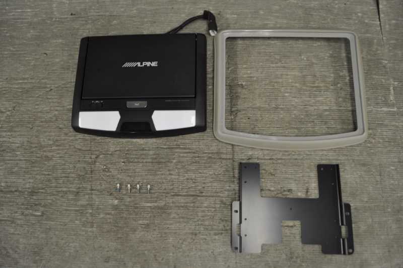 ALPINE 10.1インチ フリップダウンモニター リアビジョン RSA10S-R-B RSA10S-R ステップワゴン (RK5 RK1) s020395拍卖