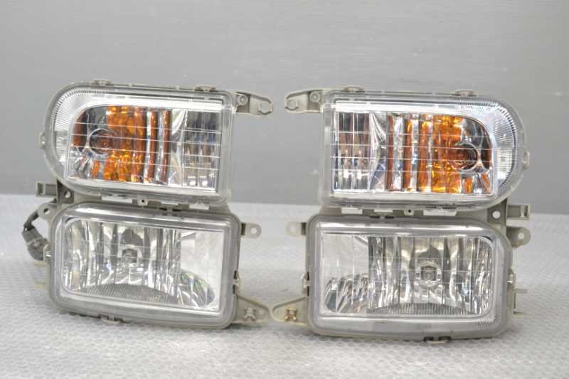 ムーヴ 前期(L152S L160S) 純正 スタンレー 動作保証 フォグランプ 左右 セット ウィンカー付 右 左 P3177 /81510-B2010 k078804拍卖