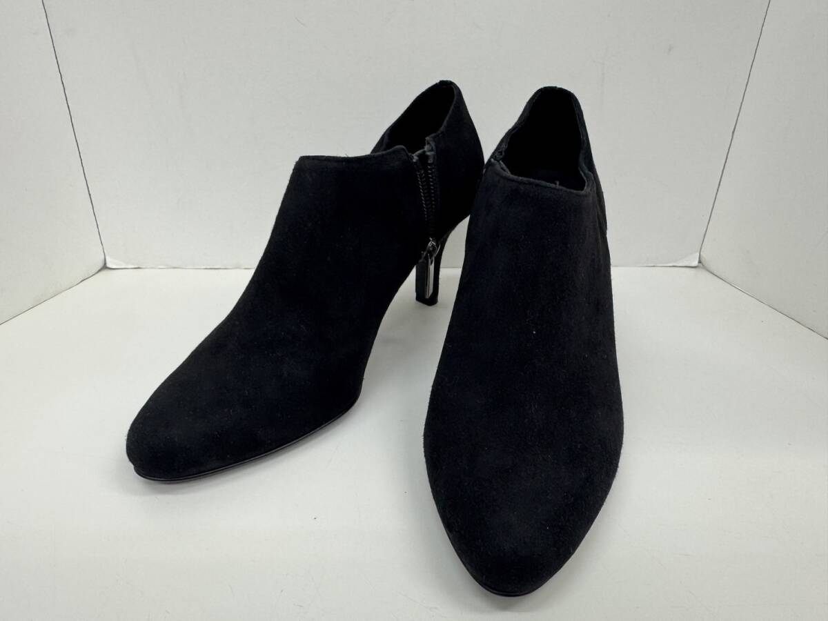 0722B ● BARNEYS NEWYORK バーニーズ ニューヨーク ブーツ レディース 35 ブラック系 ほぼ未使用 現状品拍卖