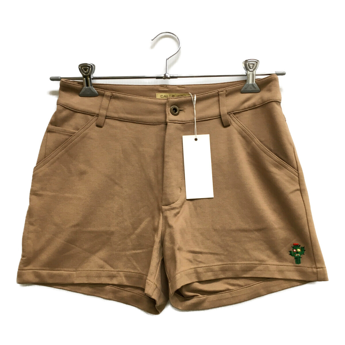 coco 未使用品 【値下げ】カジェヘラ CALLEJERA レディース ショートパンツ 1(M) ベージュ レターパックプラス発送可 91970拍卖