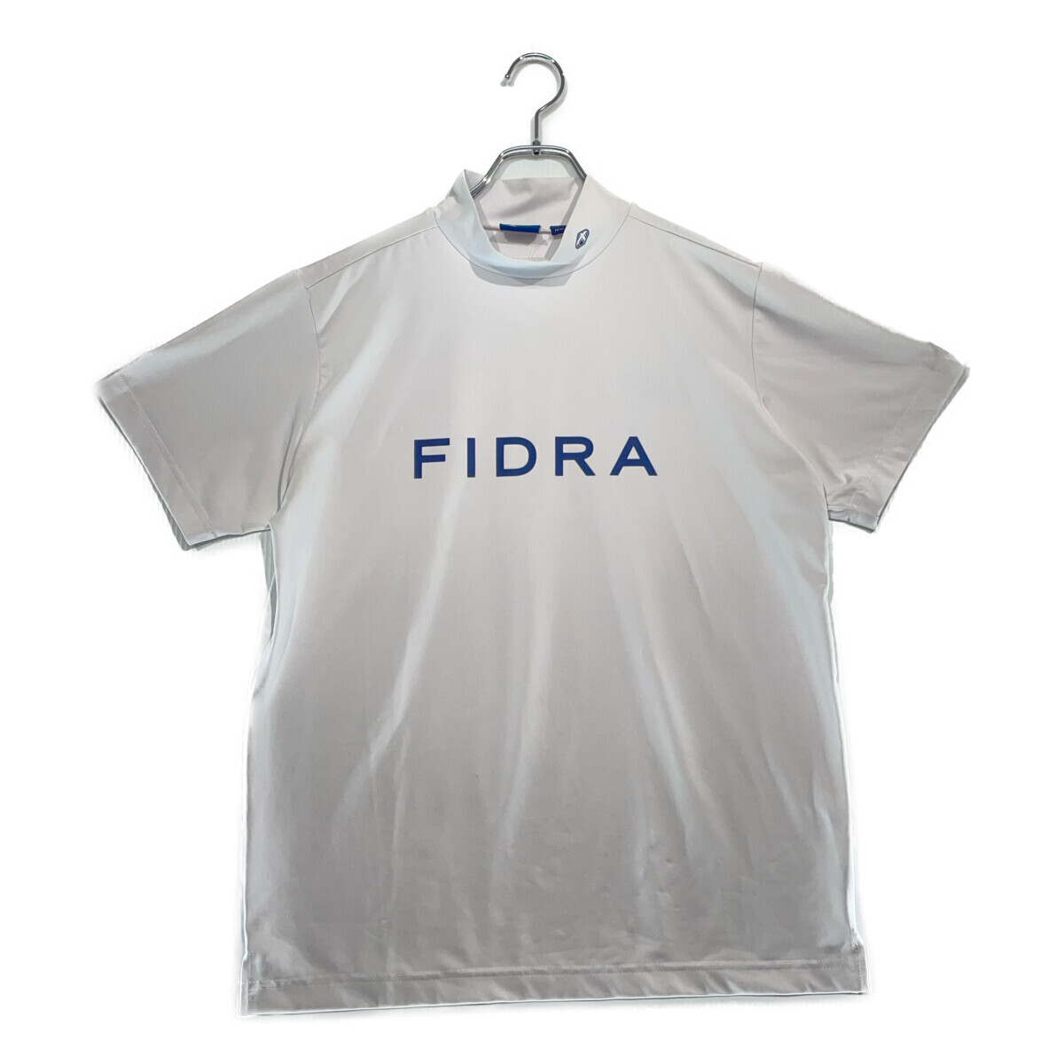 coco 中古【値下げ】 フィドラ FIDRA メンズ 半袖シャツ M ホワイト 白 モックネック レターパックプラス発送可 99432拍卖