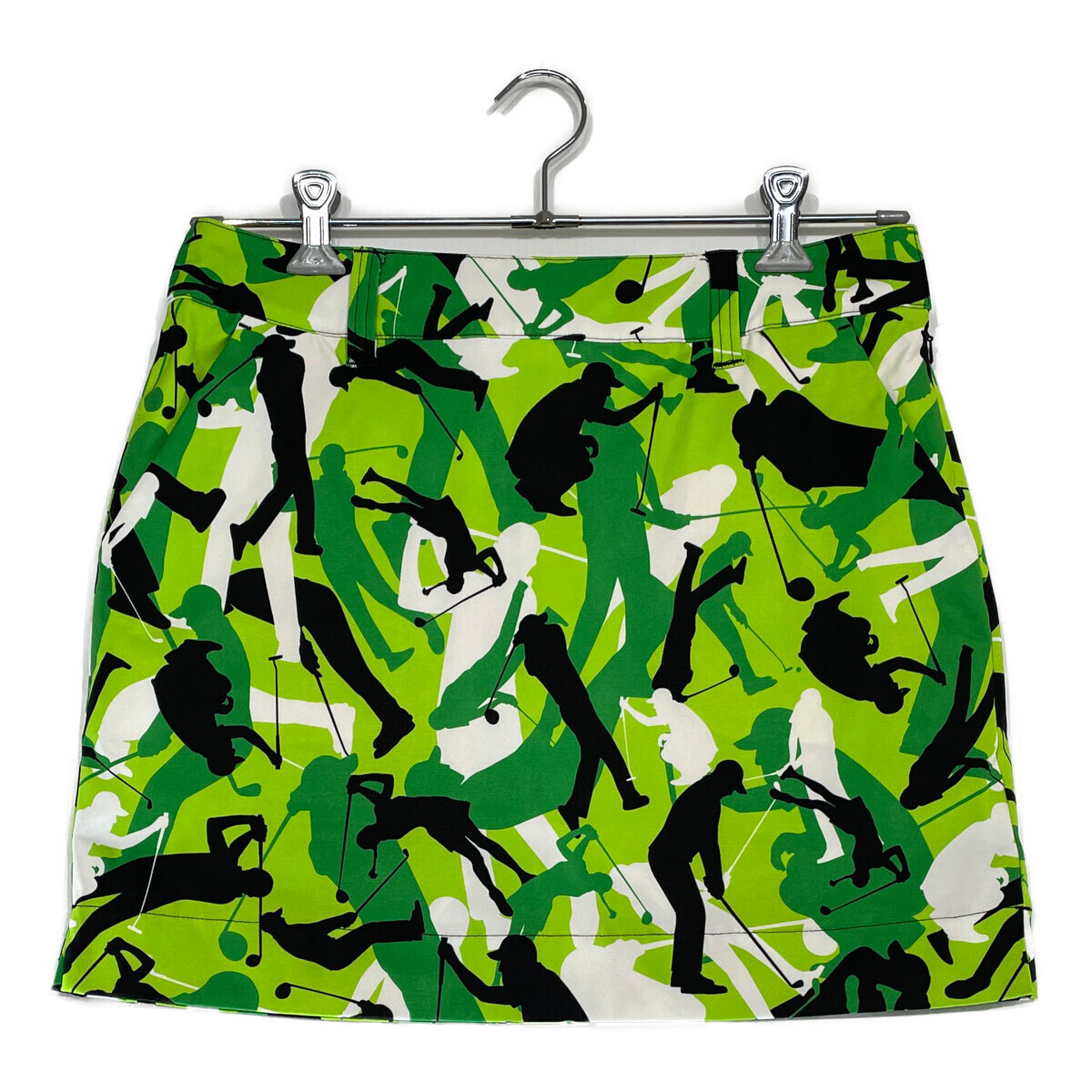 coco 中古 【値下げ】ラウドマウス LOUDMOUTH レディース スカート LL 緑系 グリーン 総柄 レターパックプラス発送可 115548拍卖