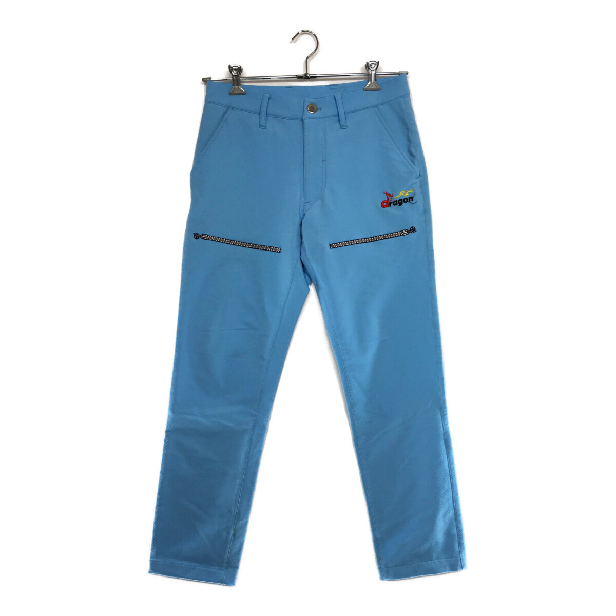 coco 中古【値下げ】 ダンスウィズドラゴン DANCE WITH DRAGON メンズ パンツ 1(S) ブルー 水色 総柄 レターパックプラス発送可 99550拍卖