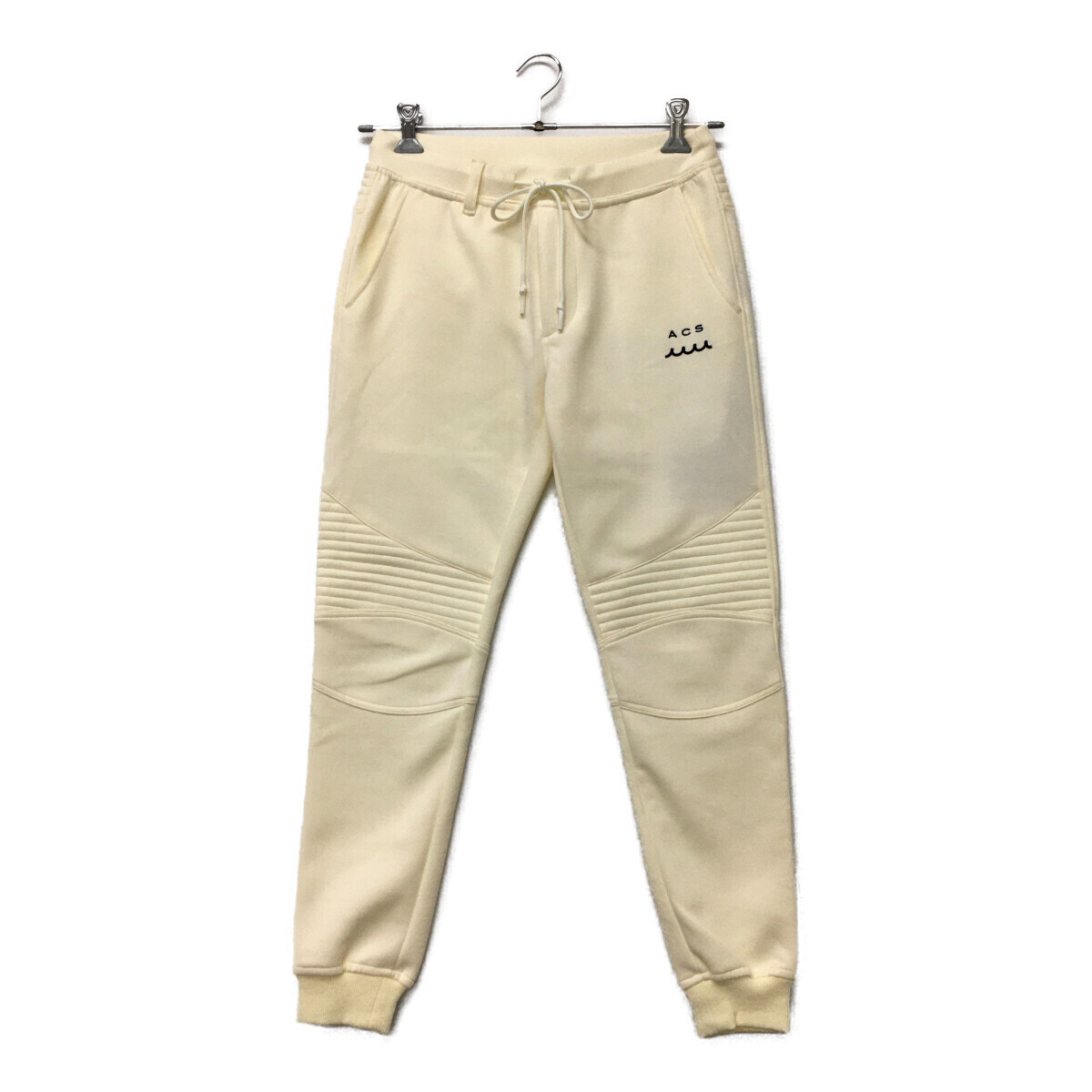 coco 未使用品【SALE】ムータマリン muta MARINE メンズ パンツ S 白 ダンボールニット アカンサス レターパックプラス発送可 K012115拍卖
