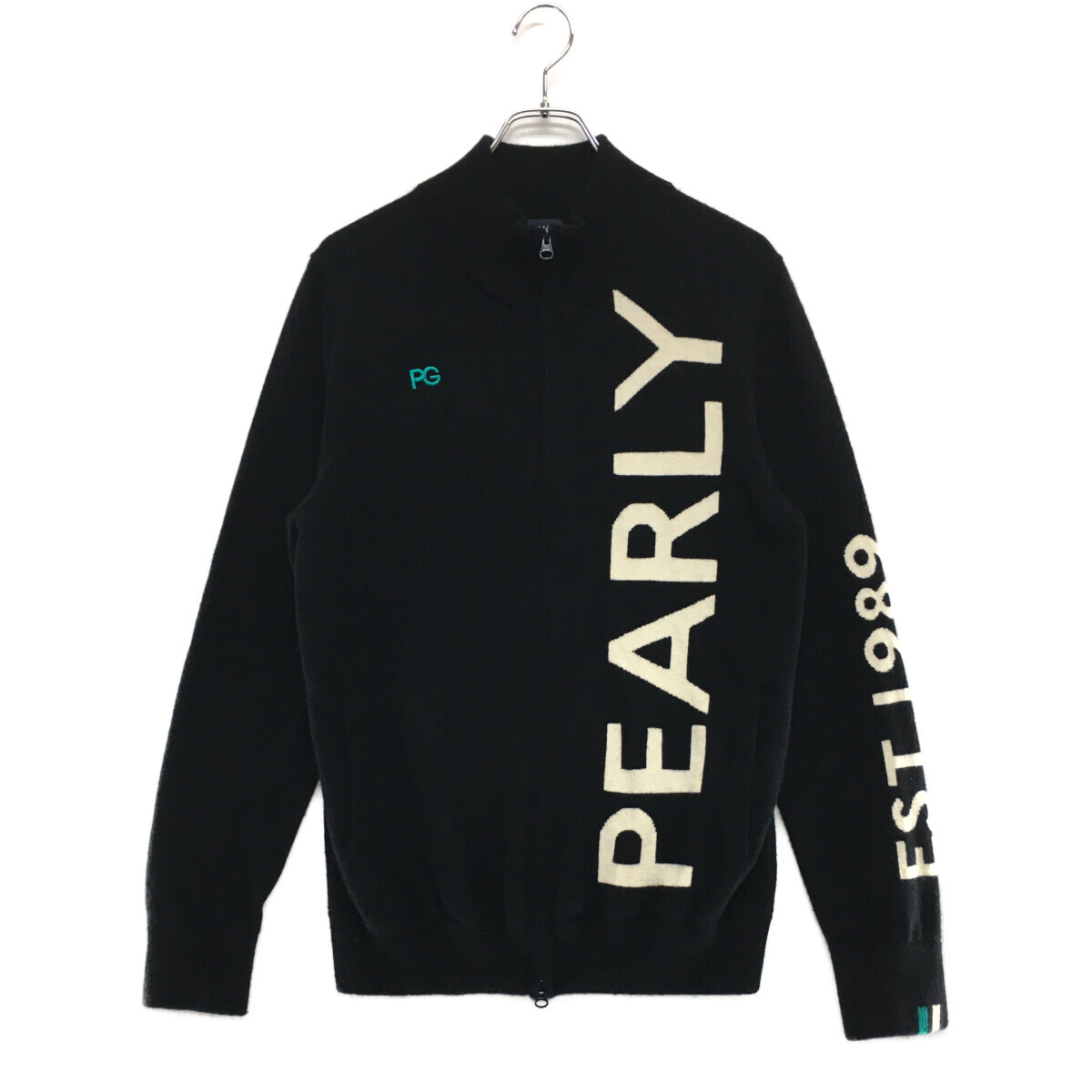 coco 中古【SALE】パーリーゲイツ PEARLY GATES メンズ ニットアウター 6(LL) 濃紺 カシミヤ レターパックプラス発送可 101044拍卖