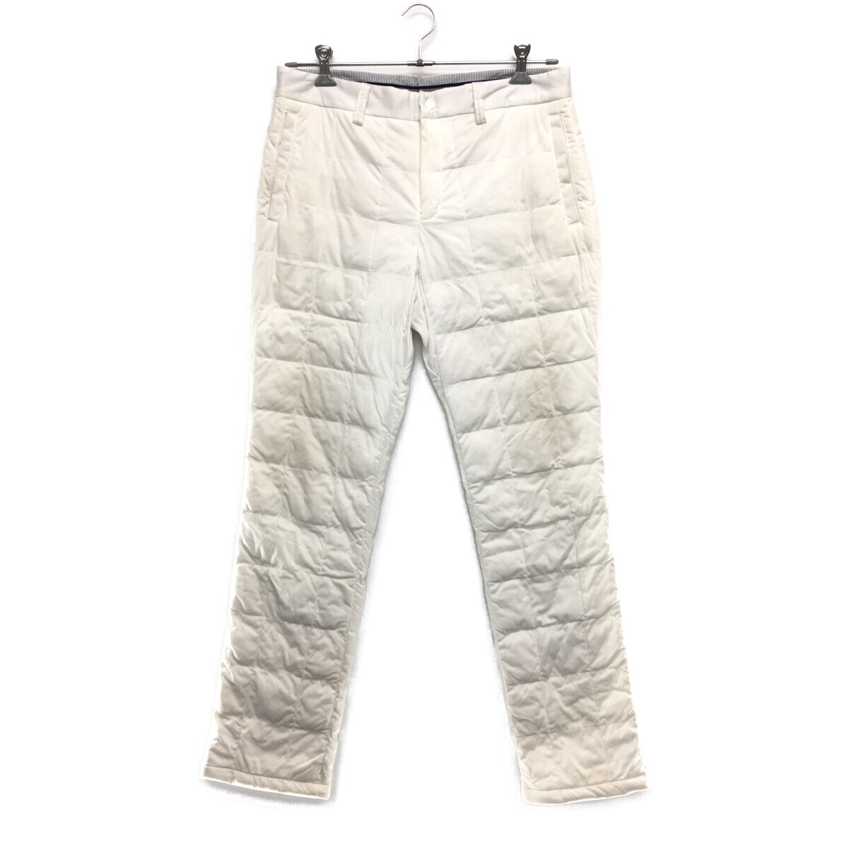 coco 中古【SALE】キャロウェイ Callaway メンズ パンツ LL 白 裏起毛 中綿入り 防寒 総柄 レターパックプラス発送可 102606拍卖