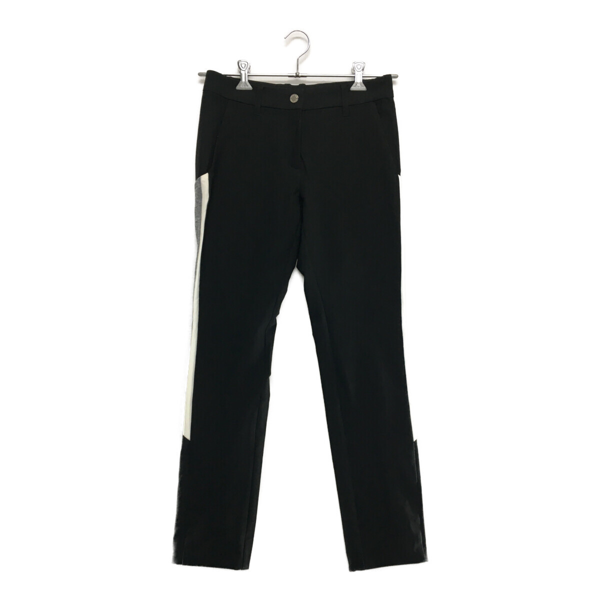 coco 中古【SALE】デサントゴルフ DESCENTE GOLF レディース パンツ M 黒 ストレッチ サイドライン レターパックプラス発送可 98692拍卖