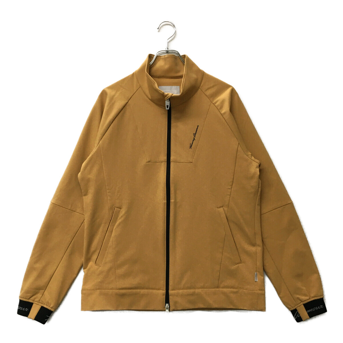 coco 中古【値下げ】 トミーアーマー Tommy Armour メンズ ブルゾン XL ベージュ 長袖 ナノガード レターパックプラス発送可 86865拍卖