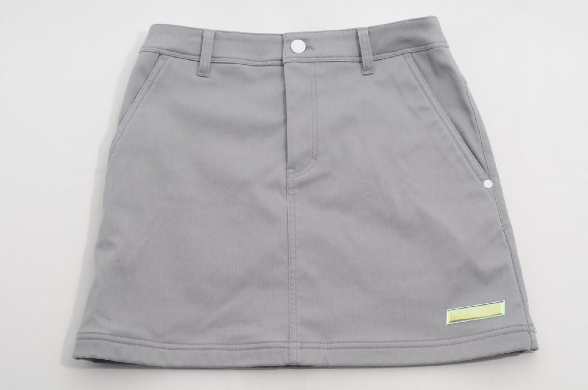 coco 中古【SALE】 ニューバランスゴルフ レディース スカート 0(S) グレー シンプル ストレッチ 裏起毛 レターパックプラス発送可 60341拍卖