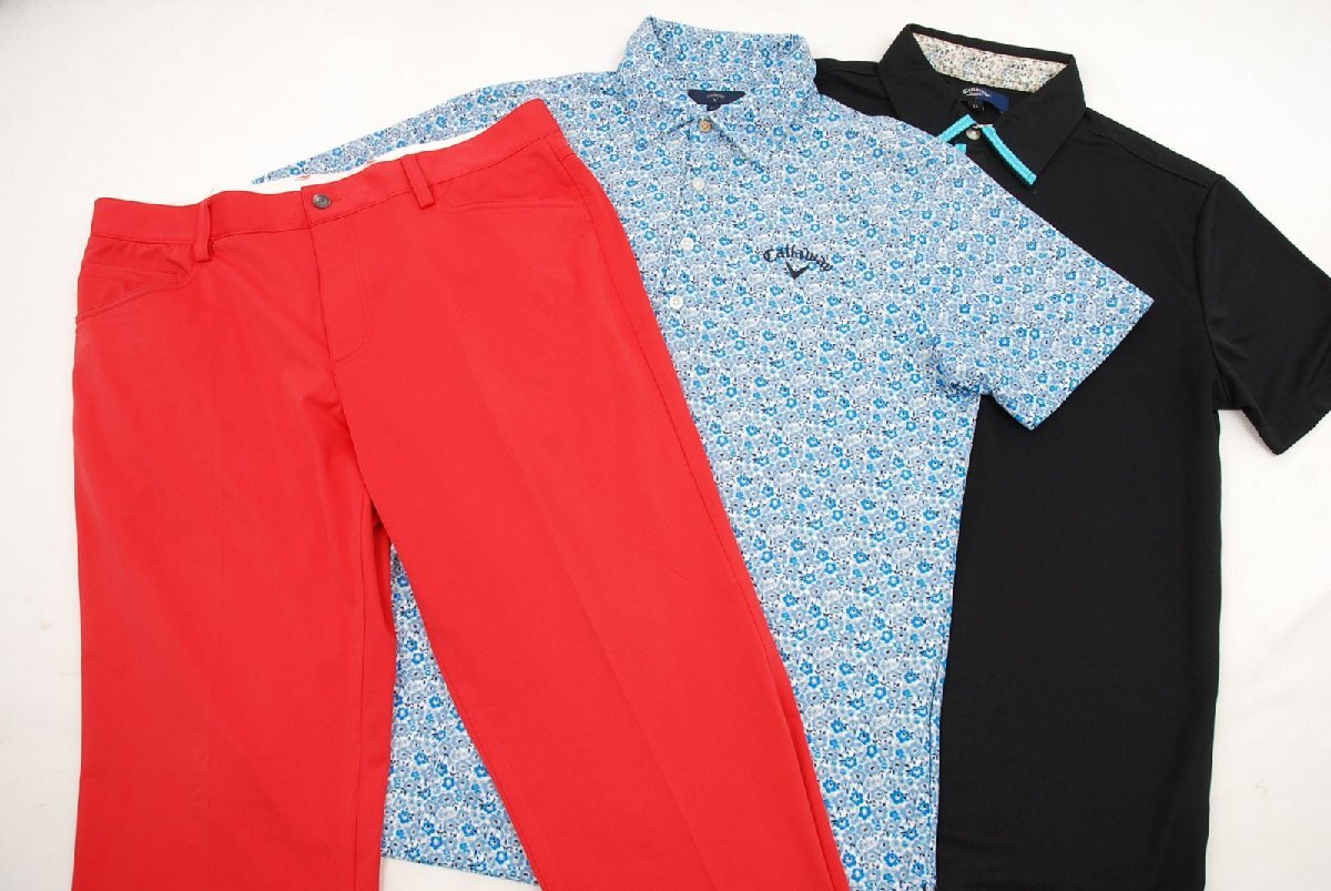 coco 中古【値下げ】 キャロウェイ Callaway メンズ コーディネートセット LL 初ラウンド コースデビュー 春夏 80747拍卖