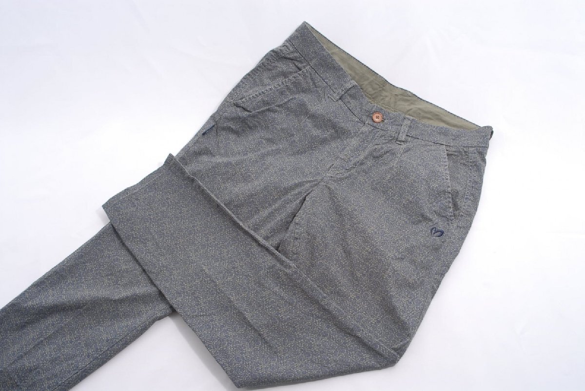 coco 中古【SALE】 マスターバニーエディション MASTER BUNNY メンズ パンツ 5(L) カーキ×紺 花柄 レターパックプラス発送可 53905拍卖