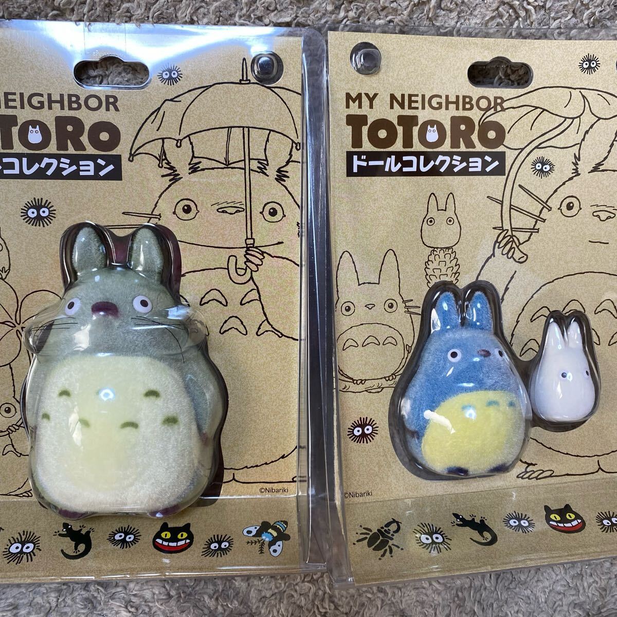 セキグチ となりのトトロ ドールコレクション フィギュア 大トトロ 中トトロ 小トトロ 2種 3体 セット スタジオジブリ拍卖