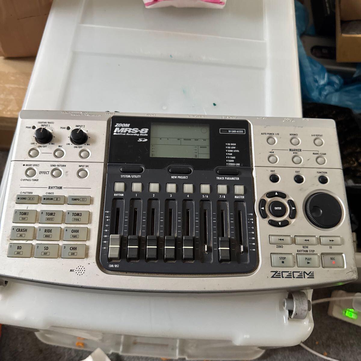 ZOOM MRS-8 マルチトラックレコーダー ジャンク品拍卖