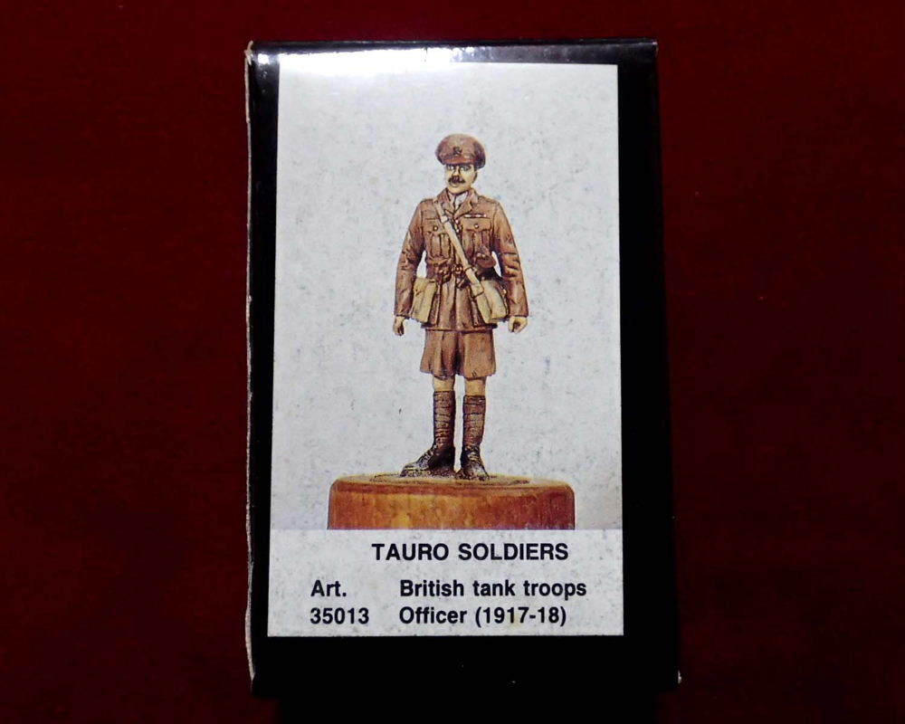 ★タウロモデル(TAURO 35013) 1/35 ww1 英軍 戦車部隊将校 1917-18(ホワイトメタル製)(定形外290円他)拍卖