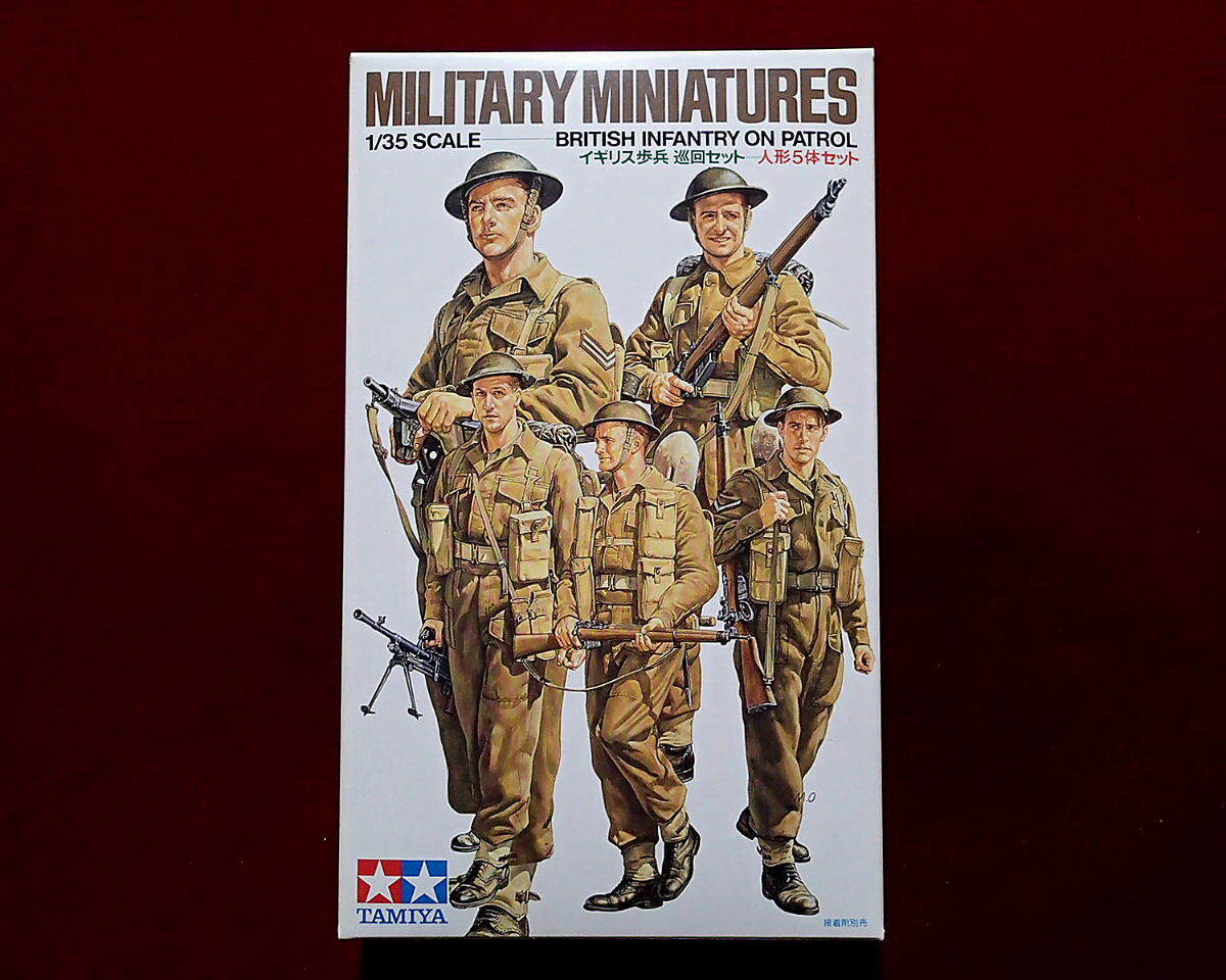 ★タミヤ(35223) 1/35 ww2 イギリス歩兵 巡回セット(5体入)(クリックP:185円他)拍卖
