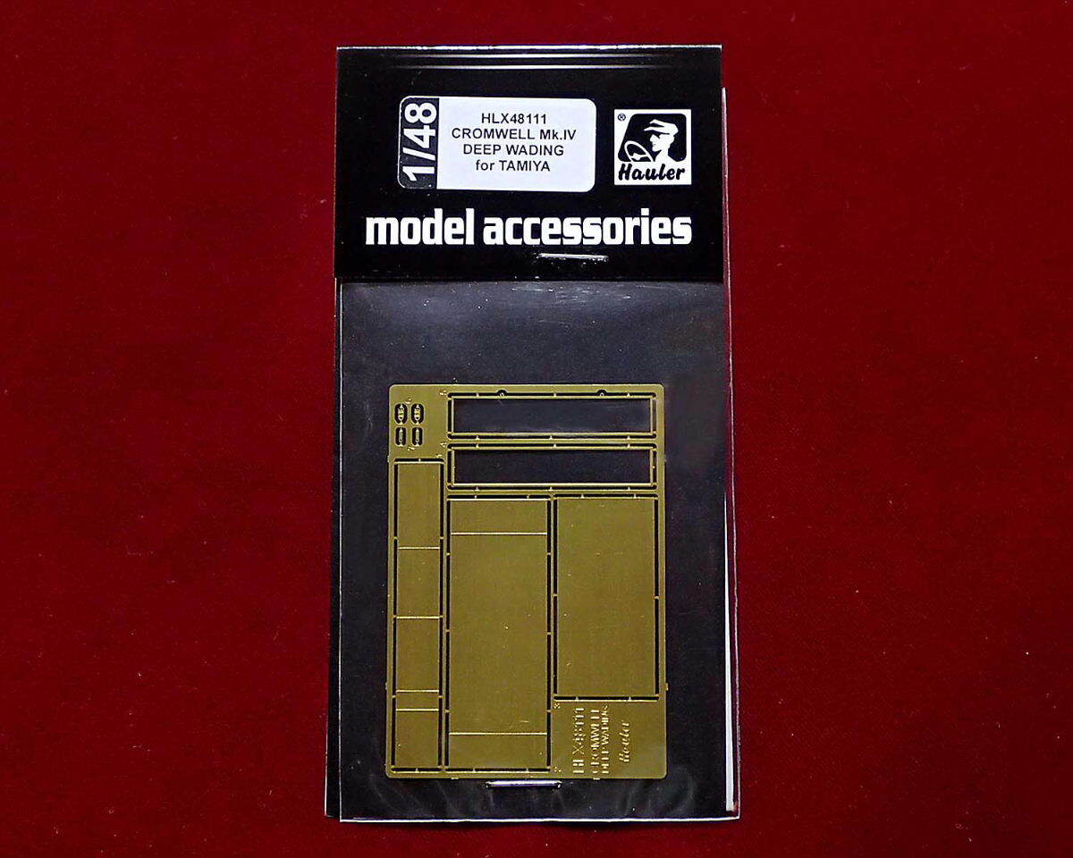 ★ハウラー(HLX48111) 1/48 イギリス軍巡航戦車 クロムウェル Mk.4 渡河キット用 エッチングセット(タミヤ用)(定形110円他)拍卖
