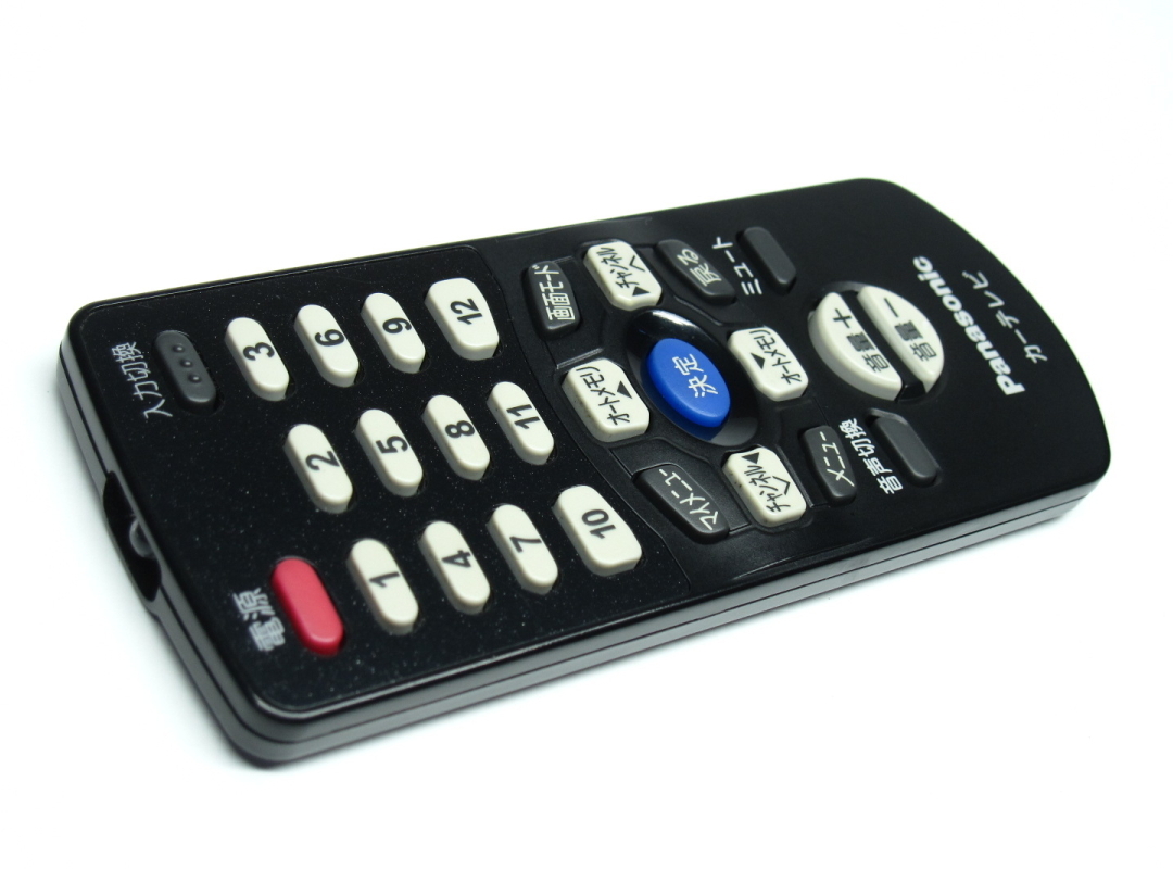 ★中古 パナソニック N2QAFC000014 カード リモコン TR-T110WV1/TR-T90WV1 モニター用★拍卖