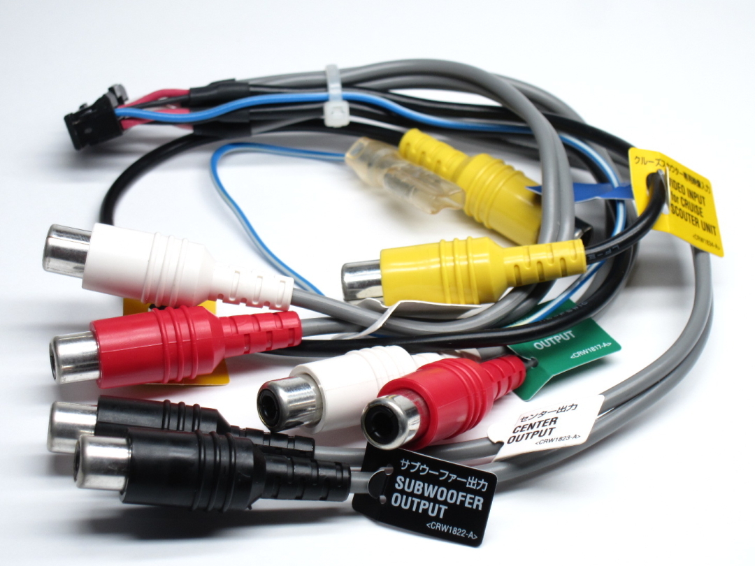 ★中古 カロッツェリア RCA出力ケーブル AVIC-VH0009/VH0099/VH0999/carrozzeria★拍卖