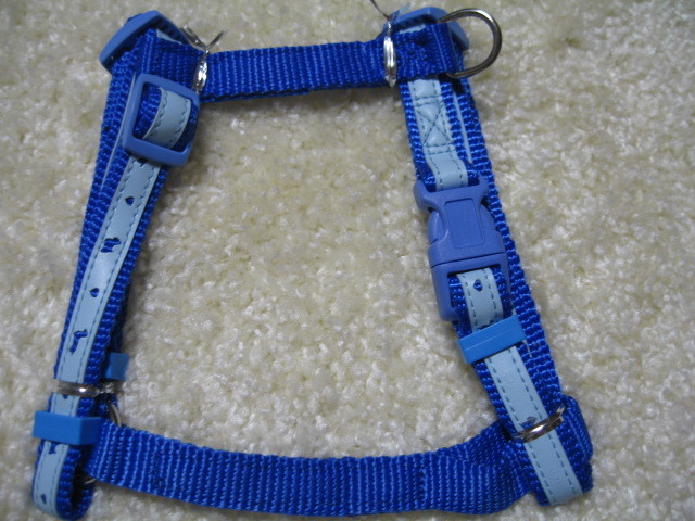 ★同梱お得★小型犬胴輪-№2・かわいいシリーズ・ブルー♪拍卖