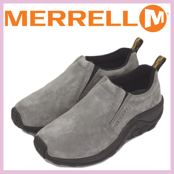 MERRELL (メレル) J60806 ウィメンズ JUNGLE MOC ジャングルモック アウトドア レザーシューズ PEWTER MRL007-約23.5cm拍卖