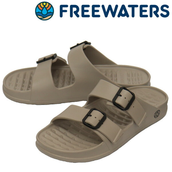 FREE WATERS (フリーウォータース) UO-010 Cloud9 Explorer クラウドナイン エクスプローラー 2ストラップ スポーツ サンダル Taupe FW020拍卖