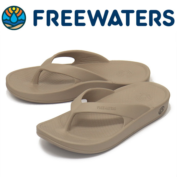 FREE WATERS (フリーウォータース) UO-008 COULD9 ULTRA クラウド9 スポーツ サンダル Taupe FW016 US7-約25cm拍卖