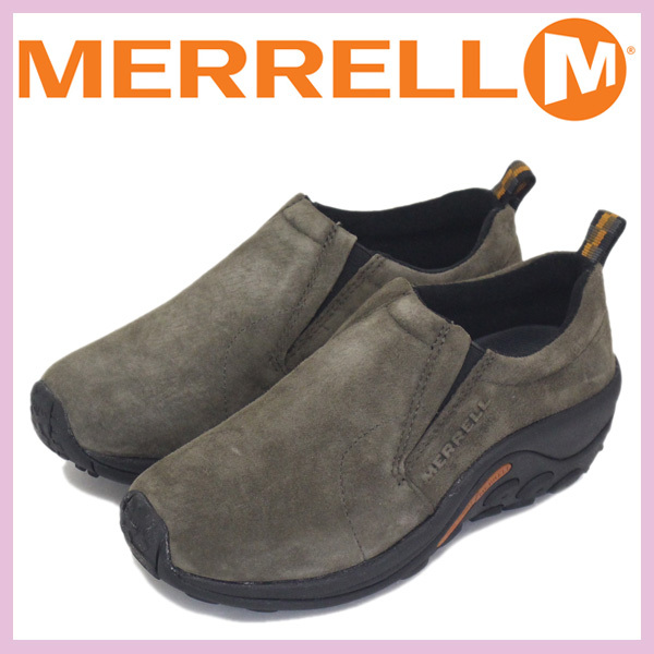 MERRELL (メレル) J60788 ウィメンズ JUNGLE MOC ジャングルモック アウトドア レザーシューズ GUNSMOKE MRL008-約24.0cm拍卖