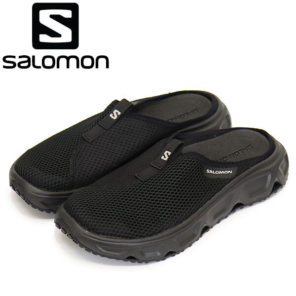 Salomon (サロモン) L47112400 REELAX SLIDE 6.0 W 女性用リカバリーシューズ Black / Black / Alloy SL059 25.0cm拍卖