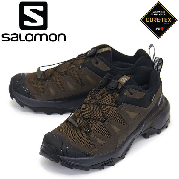 Salomon (サロモン) L47571200 X ULTRA 360 LEATHER GORE-TEX レザーハイキングシューズ Dark Earth x Delicioso x Sharkskin SL036 28.0cm拍卖