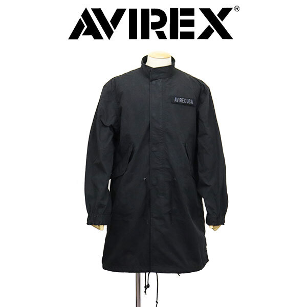 AVIREX (アヴィレックス) 3952015 TYPE タイプ M-65 FIELD COAT フィールドコート 4952039 3952041 010BLACK XXL拍卖