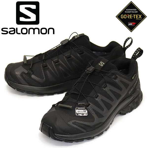Salomon (サロモン) L47277000 XA PRO 3D V9 WIDE GORE-TEX トレイルランニングシューズ Black x Phantom x Pewter SL079 27.0cm拍卖
