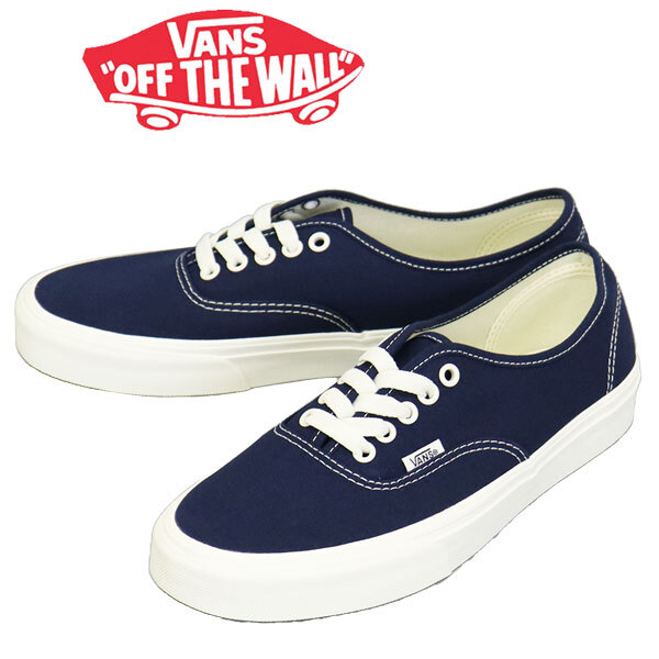 VANS (ヴァンズ バンズ) VN000BW5DTQ Authentic オーセンティック スニーカー Dress BluesxMarshmallow VN606 US8.5-約26.5cm拍卖