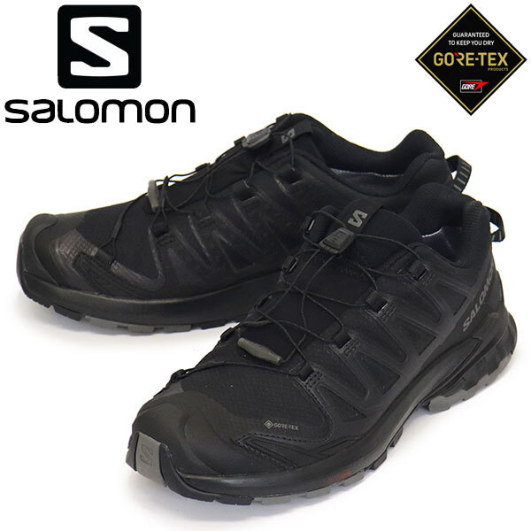 Salomon (サロモン) L47270100 XA PRO 3D V9 GORE-TEX トレイルランニングシューズ Black x Phantom x Pewter SL030 28.0cm拍卖