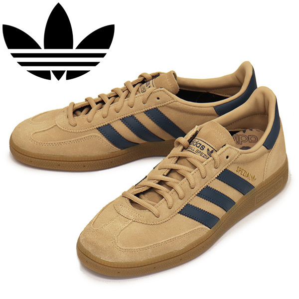 adidas (アディダス) JH5435 HANDBALL SPEZIAL スニーカー ウォームサンドストーンxプリラブドインクxゴールドメタリック AD292 28.0cm拍卖