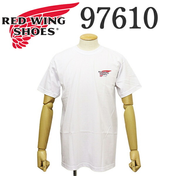 REDWING (レッドウィング) 97610 Logo T-shirt ロゴTシャツ 半袖 ホワイト M拍卖