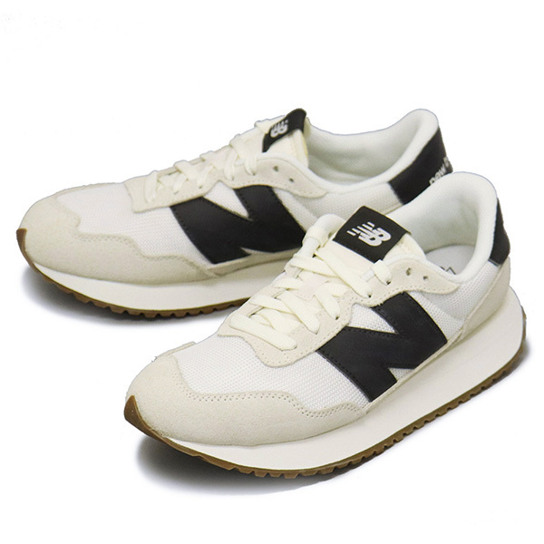 new balance (ニューバランス) MS237 WB スニーカー OFF WHITE/BLACK NB011Dワイズ27.0cm拍卖