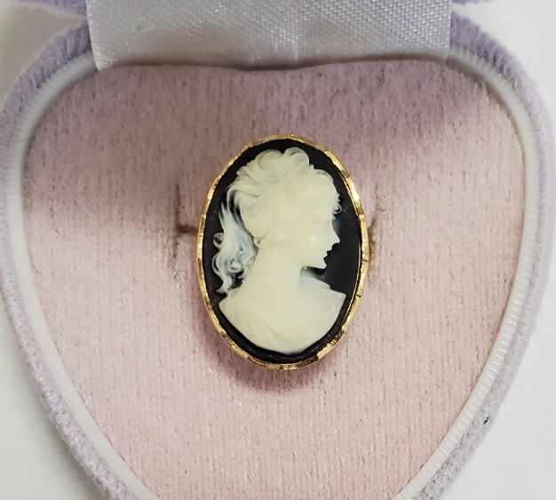 カメオ タイピン メンズ アクセサリー 3,5g 美品拍卖