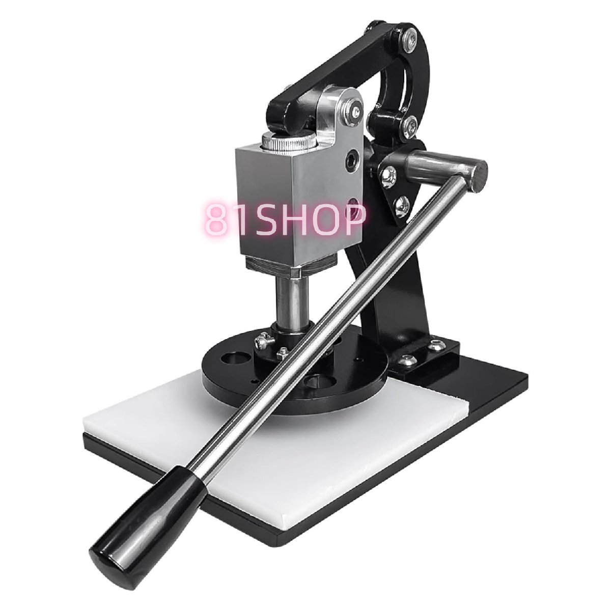 「81SHOP」卓上 レザークラフト工具 手動ダイカットマシン ナイフ型プレス機 穿孔機を裁断する拍卖