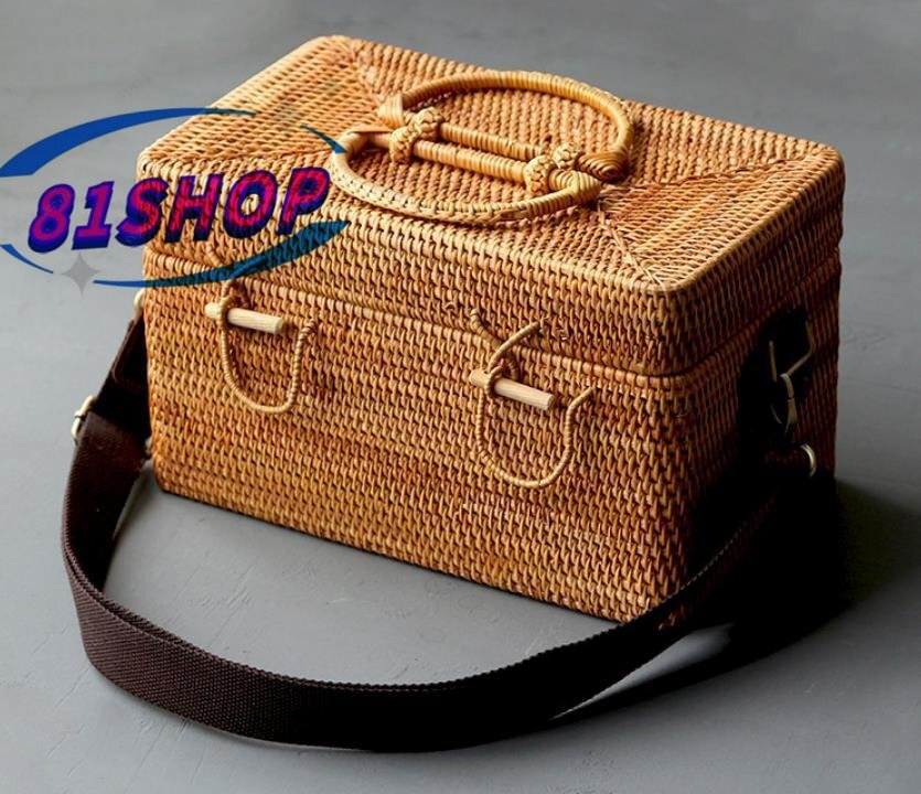 「81SHOP」高品質★手作り 竹編細工籠 茶道具 収納する 竹細工 工芸品拍卖