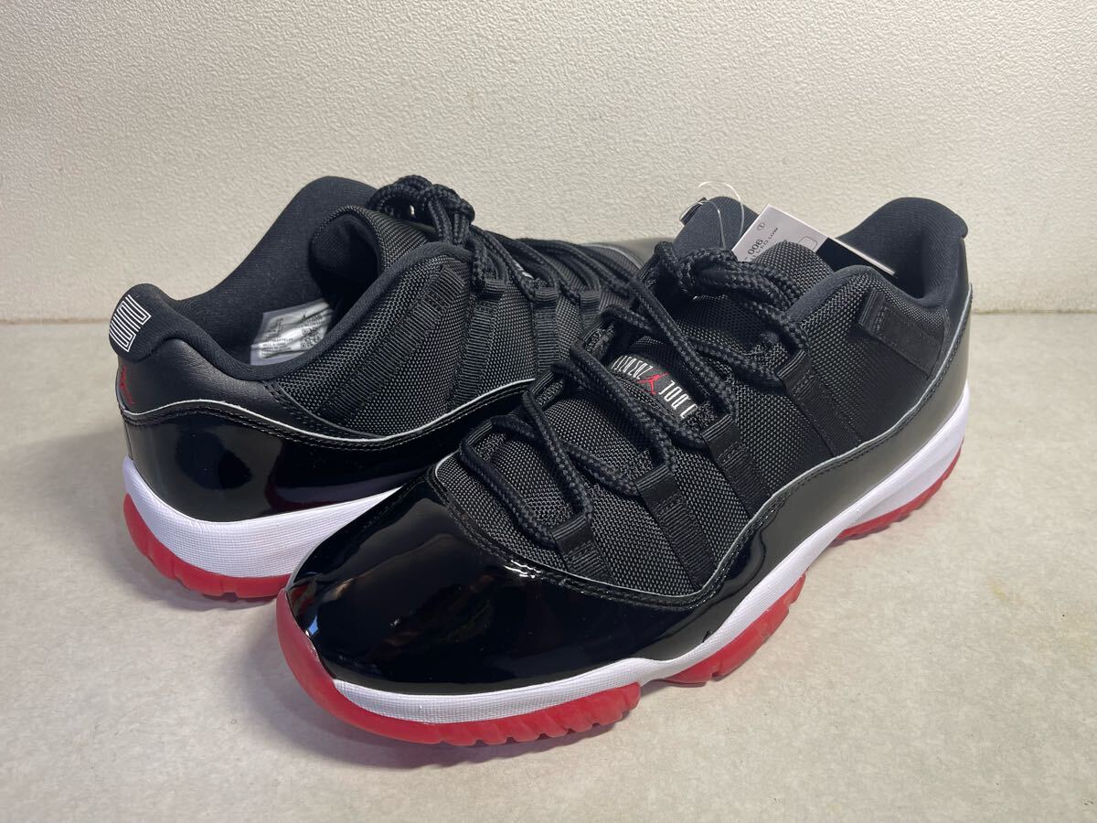 AIR JORDAN 11 RETRO LOW エア ジョーダン 11 レトロ ロー BRED 2025 黒赤 国内正規 未使用新品 FV5104-006拍卖